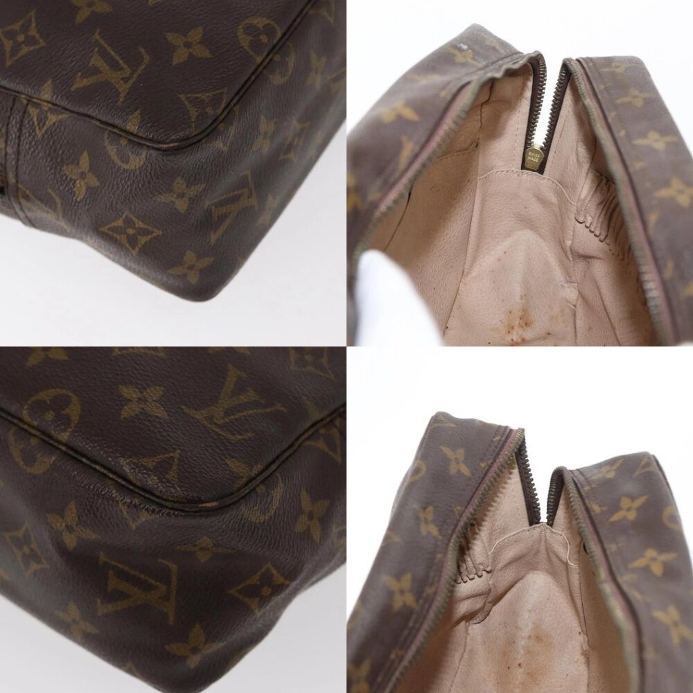 LOUIS VUITTON Monogram Trousse Toilette 28 Clutch Bag M47522 LV Auth 155172 - Picture 16 of 16